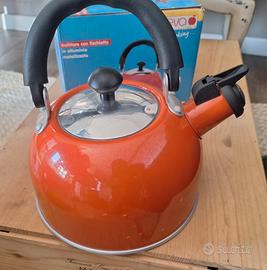 Bollitore in alluminio metallizzato interno inox 