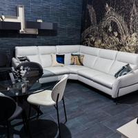 Divano Angolare in pelle