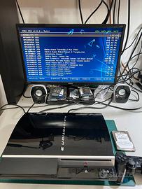 SONY PLAYSTATION3 PS3 Fat CECHL04 1TB + 63 GIOCHI
