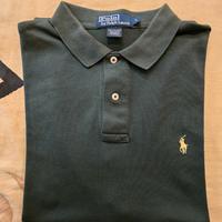Polo Ralph Lauren verde, manica corta, usata, uomo