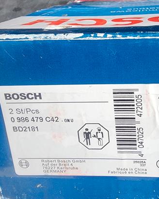 Freni a disco ventilati BOSCH.
