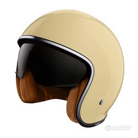 CASCO JET VINTAGE MOTO STORMER PRIME VISIERA FUME