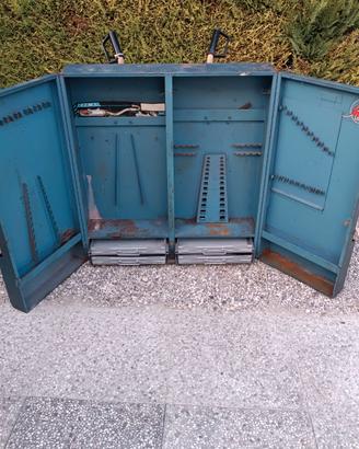 ARMADIO VINTAGE USAG ATTREZZI UTENSILI OFFICINA