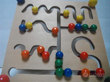 Tavola attività Labirinto per Bambini Percorsi