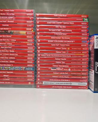 Lotto di giochi Nintendo Switch/3DS/PS5