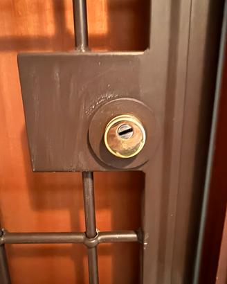 Cancello blindatonper porta ingresso