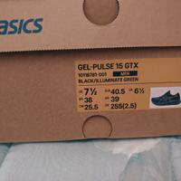 Scarpe uomo ASICS GEL PULS 15 GTX 40,5 nere