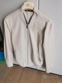 giacca in ecopelle di zara 