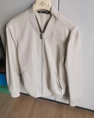 giacca in ecopelle di zara 