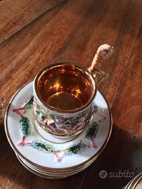 Servizio da caffè Capodimonte da 12