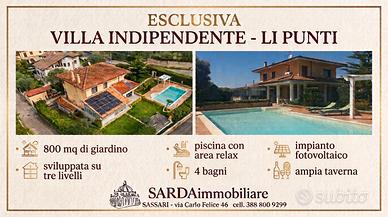 Villetta con giardino e piscina: LI PUNTI