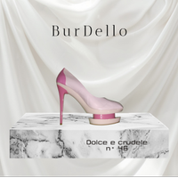 scarpe fetish plateau rosa shocking n° 46