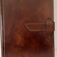 Album porta foto vintage in cuoio