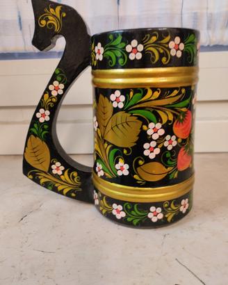 Boccale in legno Russia