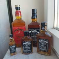 Lotto bottiglie Jack Daniel's 