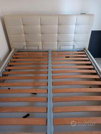 Letto matrimoniale con contenitore