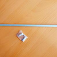 Porta asciugamani regolabile in alluminio