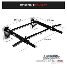 Barra per trazioni a muro multifunzione