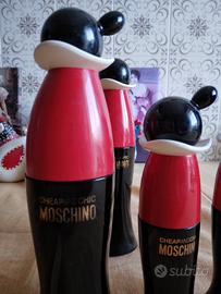 flaconi vuoti Moschino chic & cheap