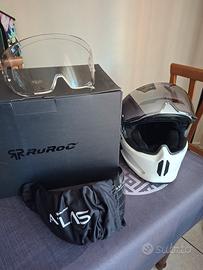 Casco Ruroc Atlas 4.0 Ghost taglia XS