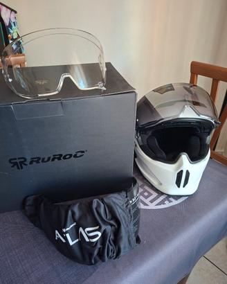 Casco Ruroc Atlas 4.0 Ghost taglia XS