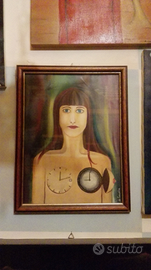 Quadro olio su tavola