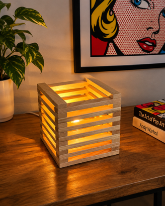 LAMPADA IN LEGNO