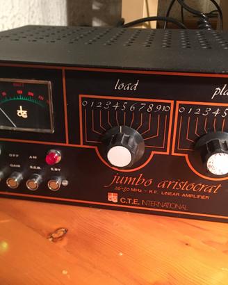 Amplificatore Cte Jumbo aristocrat CB valvolare
