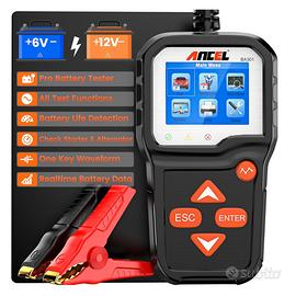 ANCEL BA301 Tester Batterie Auto 6V 12V, Tester di