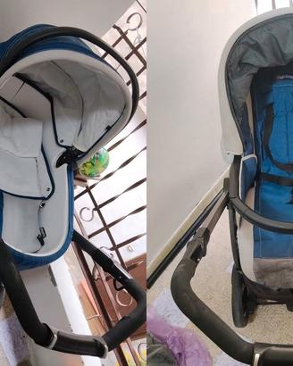 Passeggino Trio Duo Peg Perego Book Plus 51 Blu