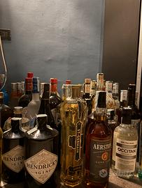 Svendita liquori e distillati per chiusura bar