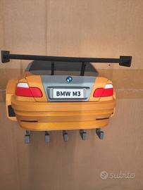 Portachiavi da Muro BMW M3 - 5 Ganci - Stampa 3D