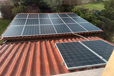Pannelli fotovoltaici e inverter 5kw