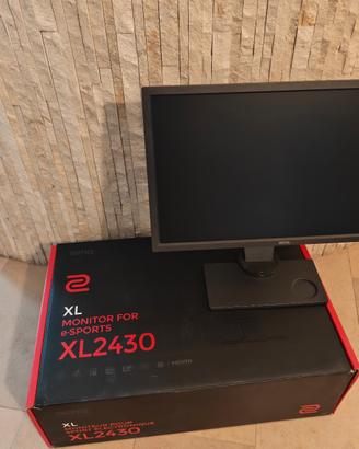 Monitor Benq XL 2430, 26", 144Hz.