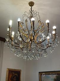 lampadario  a 12 bracci
