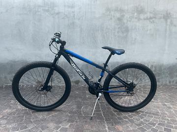 mountain bike ducale 27,5’ nero/blu elettrico