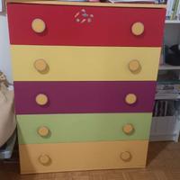 CASSETTIERA E COMO' CAMERETTA BAMBINI