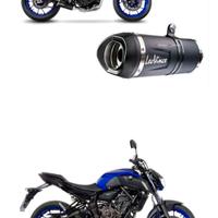 scarico moto Yamaha MT 07 2020