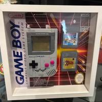 Cornice Display Case Game Boy Nintendo Lego 72046
