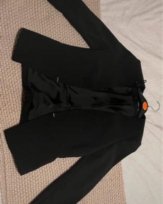 Blazer nero donna Mango