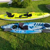 Canoa big mama azzurro 1 posto