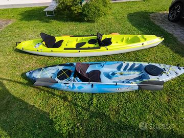 Canoa big mama azzurro 1 posto
