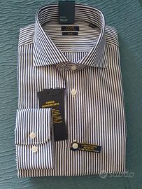 Camicia nuova 41 doppio ritorto slim e cravatta