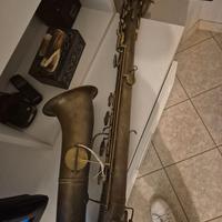 Sax tenore anni 40 alto A.Rampone Milano