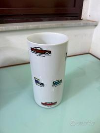 Vaso Porcellana Richard-Ginori Storia FIAT Auto d'