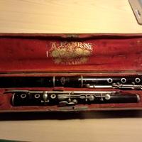 Flauto traverso Rampone fine '800 ebano