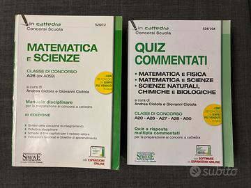 Preparazione concorso docenti Matematica e Scienze