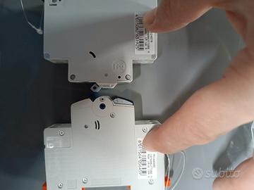 coppia interruttore magnetotermico 10+16 ampere
