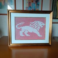 Quadro con segno zodiacale 