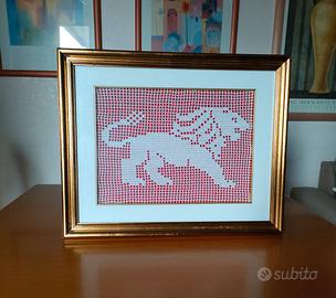 Quadro con segno zodiacale 